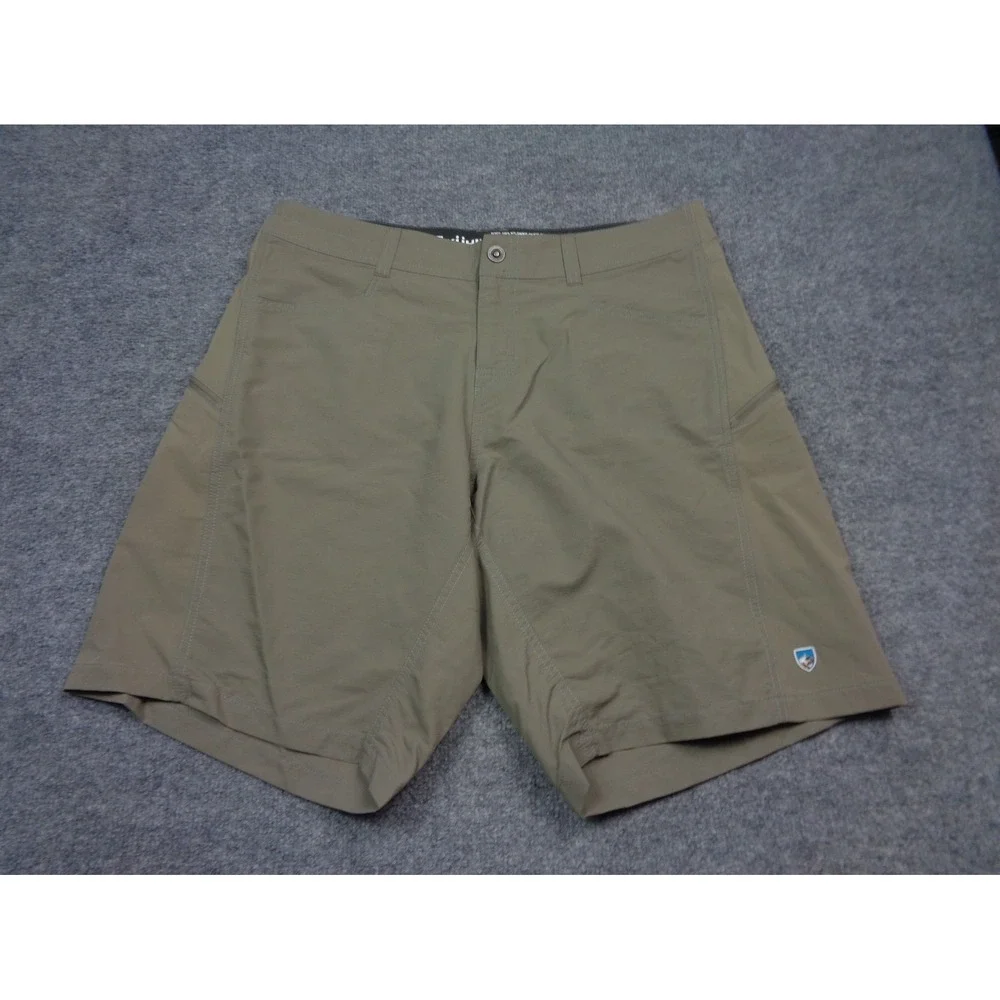Kuhl Silencr Kargo Shorts Mens 36 Brown Hiking Outdoor Technical Cargo